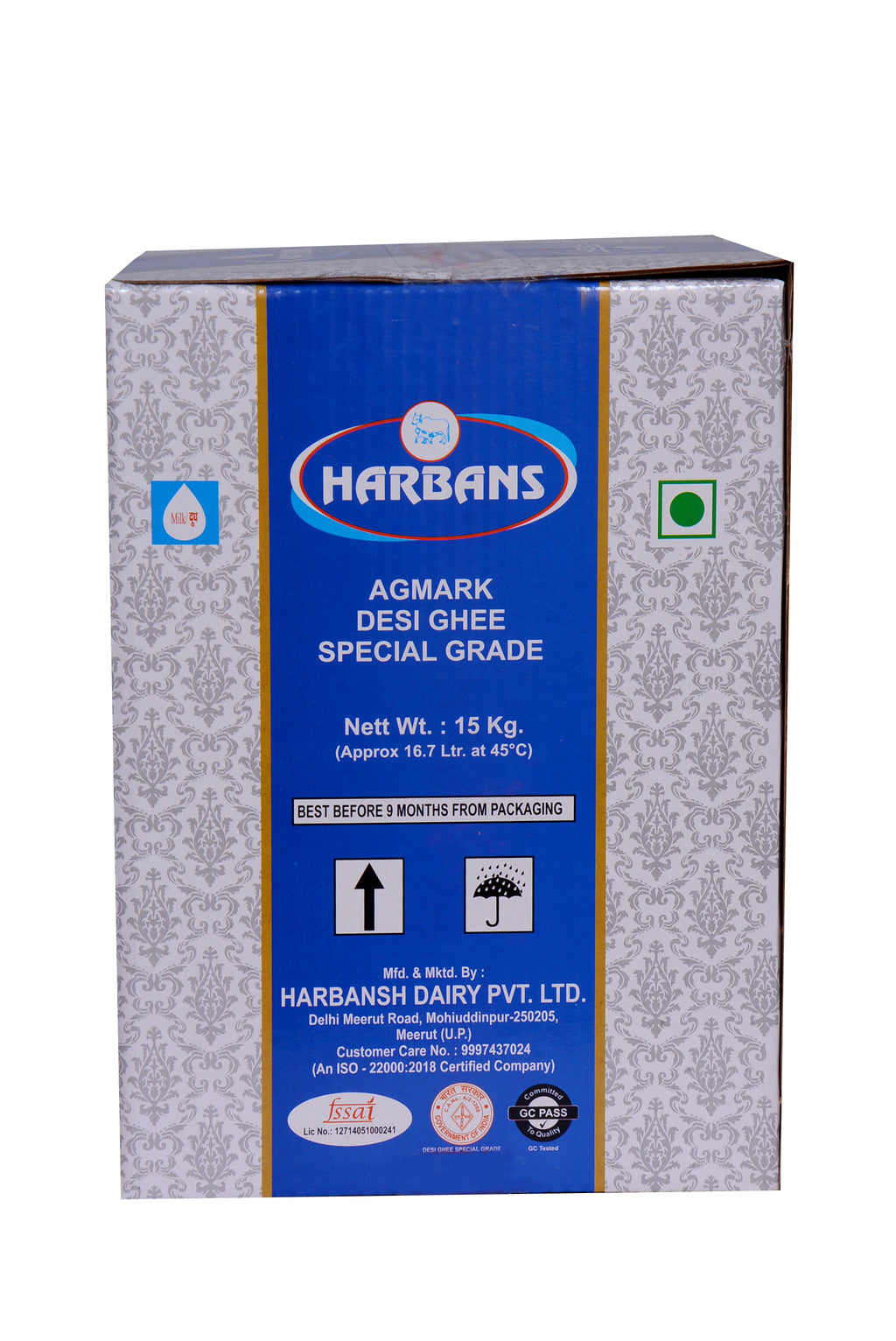 Premium Ghee Tin (15KG)